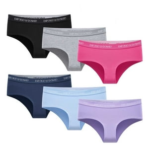 Giovacchino - Pack De 6 Calzones Pantaleta Algodón Mujer