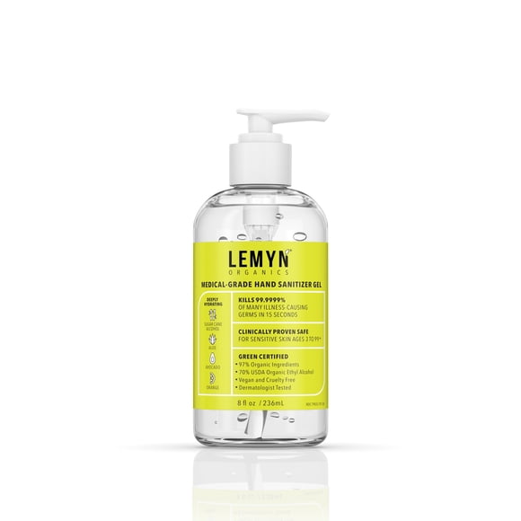 Gel Desinfectante Para Manos De Grado Médico 240 Ml 97% Orgánico