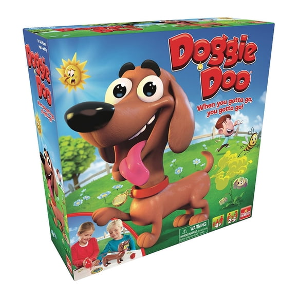 Juego Goliath Doggie Doo Squeeze The Leash Poop The Food