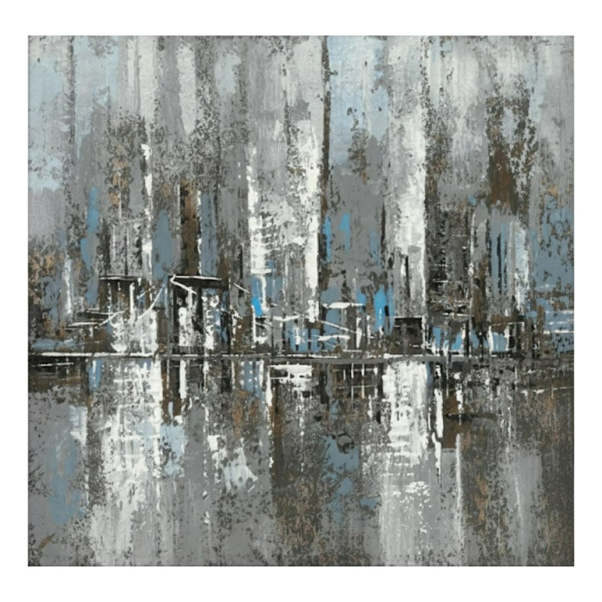 Genérico - Cuadro Decorativo Paisaje Abstracto Adorno Pared Jhn