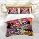 thumbnail image 5 of Invader Zim Conjunto de sábanas temático, trío de piezas, cómodo y amigable con la piel, diseño único, regalo de decoración para el hogar para familiares, amigos y fans, 90 cm * 190 cm, 5 of 6