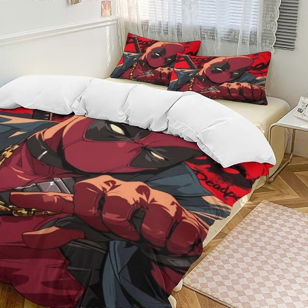 Deaool Down Duvet Cover Microfiber Bedding Set Lightweight3-Piece SetLightweight and comfortable