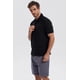 thumbnail image 2 of Polera Hombre Piqué Básica Lisa Negro, 2 of 4