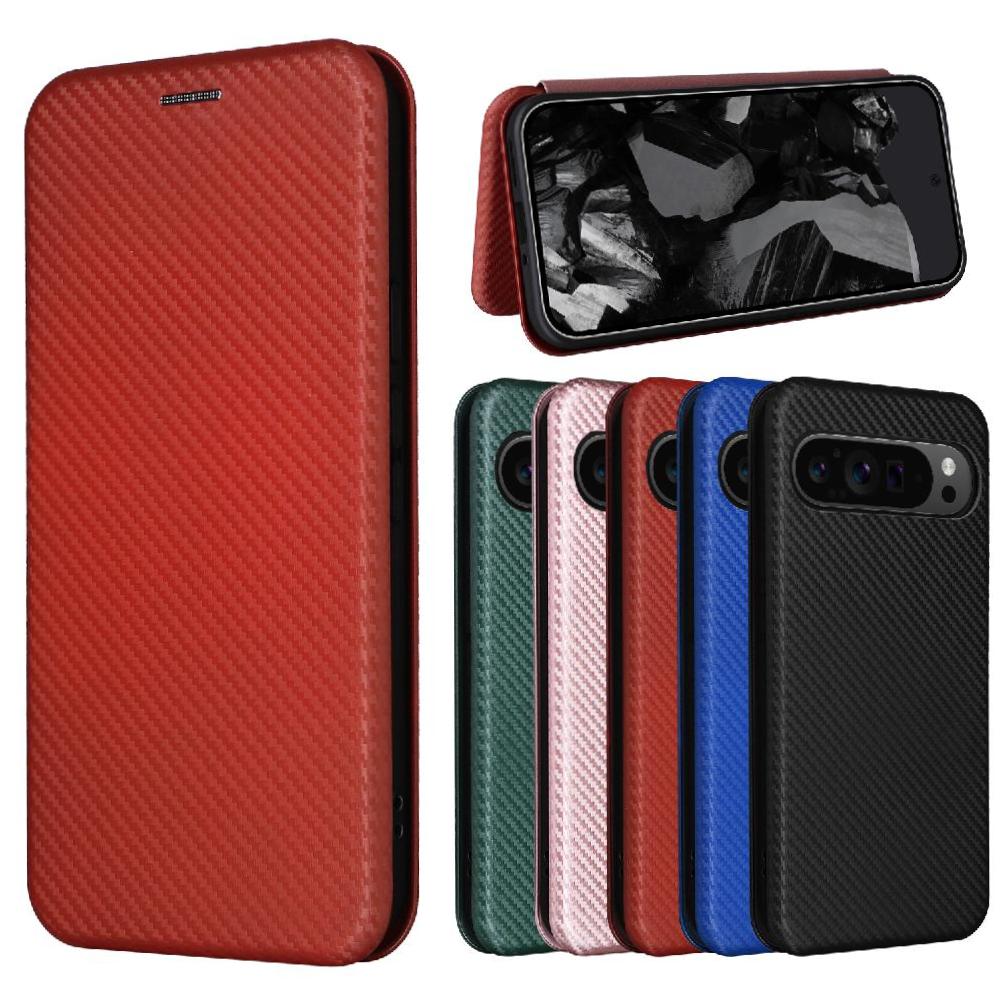 Funda Flip Para Foxdock Google Pixel 9 Pro - Funda Magnética De Negocios, Funda Protectora Delgada