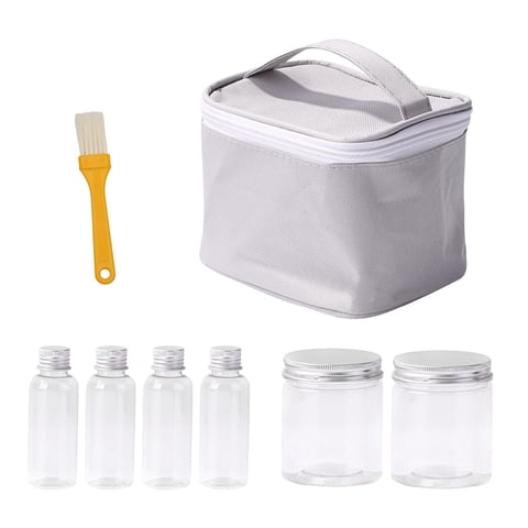 Ioensy - 6 Uds Vinagreras Botella De Condimentos Contenedores De Condimentos Tarros De Especias Para Exteriores