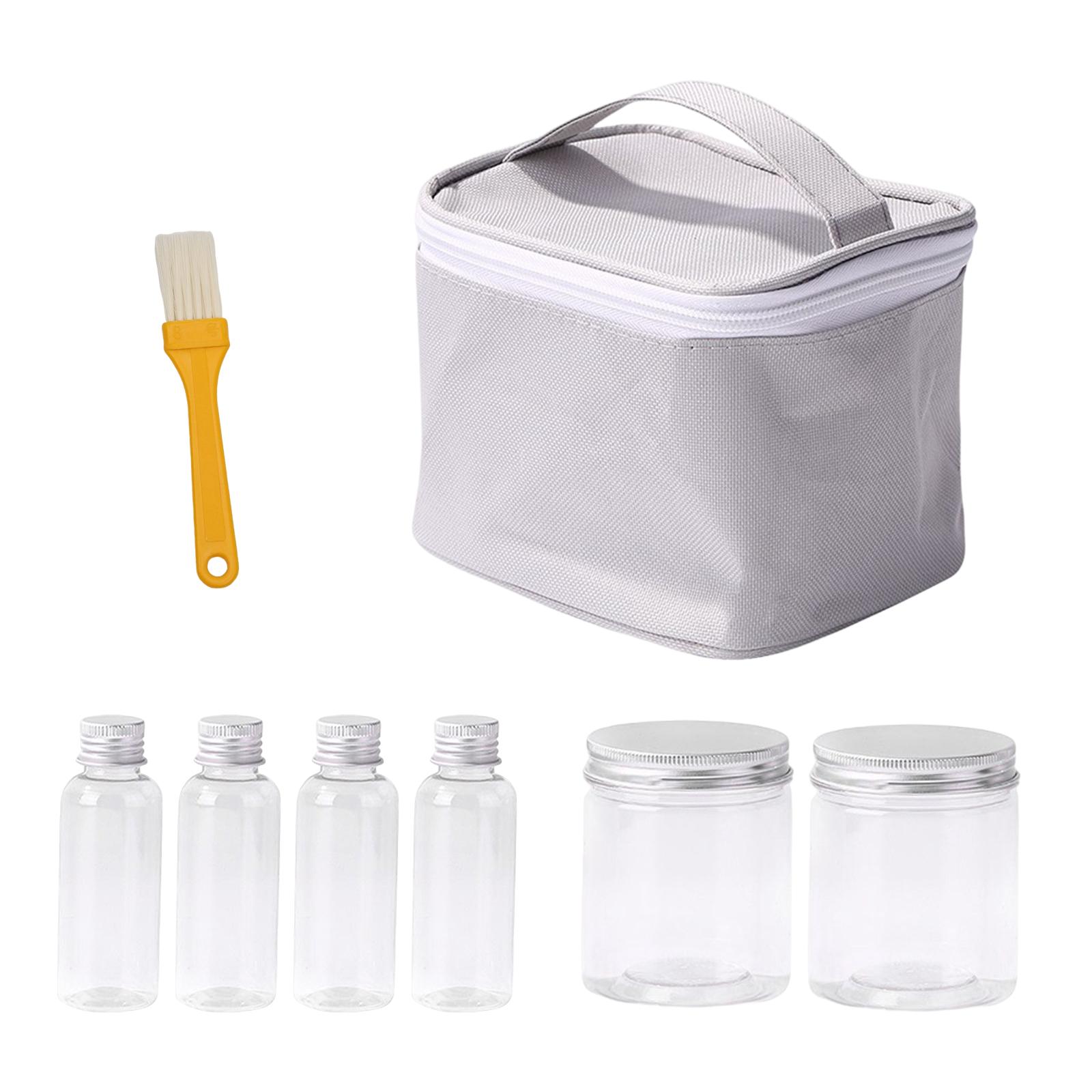 Ioensy - 6 Uds Vinagreras Botella De Condimentos Contenedores De Condimentos Tarros De Especias Para Exteriores