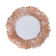thumbnail image 2 of Plato Redondo De Cristal Bandeja De Servicio Plato De Servicio De Cocina Oro Rosa 27 Cm, 2 of 3