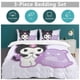thumbnail image 5 of Kuromi Quilt Set Thicken Soft 3 Pieces Bedding Set All Season Duvet Cove with 2 Pillowcases for Adult Women Girls Teens Home Room Decor, 5 of 5