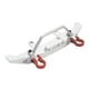 thumbnail image 3 of Piezas De Actualización De Parachoques Delantero De Metal Para WPL C14 C24 1/16 RC Car Silver, 3 of 3