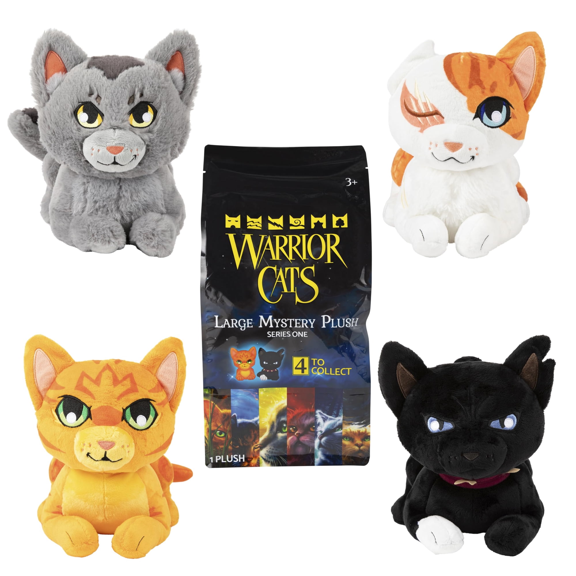 Warrior Cats Peluche Sorpresa Grande 28 Cm Serie 1