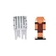 thumbnail image 5 of Set 2 Figuras 6 Cms Toppeez Minecraft - Ghast, 5 of 5