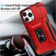 thumbnail image 3 of Funda Armada para iPhone 13 Pro con Tapa Deslizante y Soporte Magnético Giratorio Rojo, 3 of 5