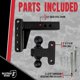 thumbnail image 2 of Enganche de remolque BulletProof Hitches HD254 ajustable de 2.5", 2 of 6
