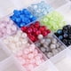 thumbnail image 2 of suxuMhao Cuentas Transparentes Brillantes, Cuentas de Plástico para Pulseras Cuentas para Manualidades Cuentas para Pulseras Cuentas Al por Mayor para Pulseras, 0.39in de Diámetro, 100Pzas Cuentas, 2 of 2