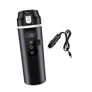 Magideal - Caldera Para Hervidor De Coche,Caldera De Agua Para Hervidor De Coche,Calentador De Calefacción Hervidor De Agua Caliente,Taza De Agua De Calor Eléctr