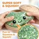 thumbnail image 3 of Juguete squishy XWB con brillo en forma de dumpling, de recuperación lenta, para aliviar el estrés, 3 of 8