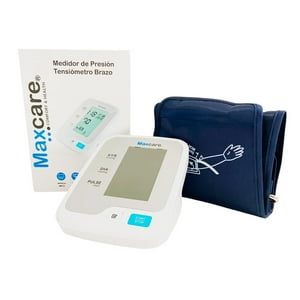 Medidor De Presión Tensiómetro Brazo Maxcare Blanco