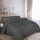 thumbnail image 4 of Juego de edredón Utopia Bedding, tamaño queen, plumón alternativo, gris, 4 of 7