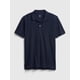 thumbnail image 5 of Camisa Polo para Hombre GAP Stretch Piqué Tapiz Azul Marino Talla M, 5 of 5