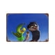 thumbnail image 1 of Cartel Metálico Decorativo de Loro Desmarcar 30x40 cm, 1 of 6
