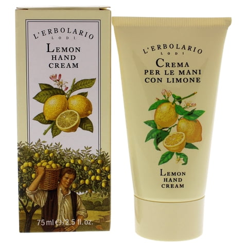 Lerbolario - Crema De Manos De Limón De Para Unisex - 2.5 Oz De Crema