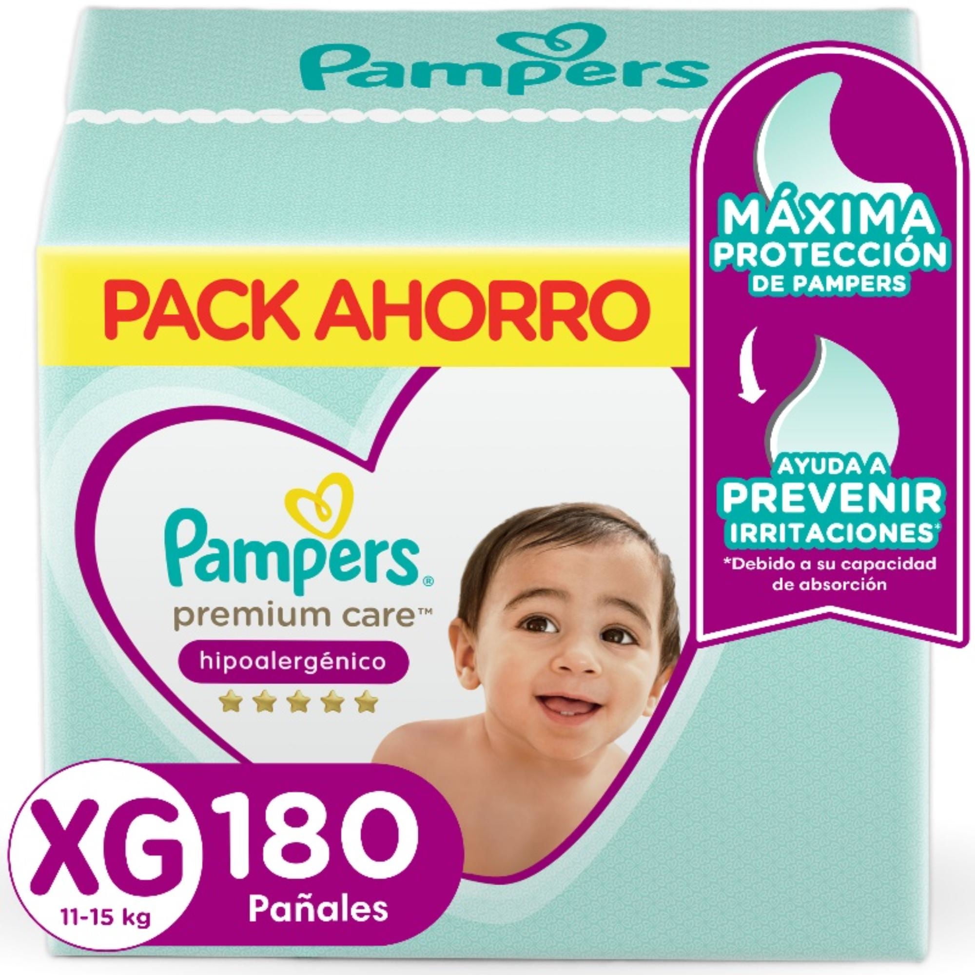 Pañales Premium Care Talla Xg 180 Un Pampers