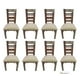 thumbnail image 1 of Pack 8 Sillas Florencia Nogal Tapiz Beige, 1 of 3