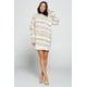 thumbnail image 5 of Vestido Suéter Con Estampado De Rizo Cepillado L, 5 of 5