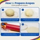 thumbnail image 3 of Kit para hacer arepas TraditionTools con rodillo, 3 tamaños, 3 of 7