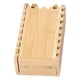 thumbnail image 1 of Estuche Rodante De Madera De Dados De Bambú Para Jugadores De Juegos De Rol De Juegos De Mesa Jagged, 1 of 5