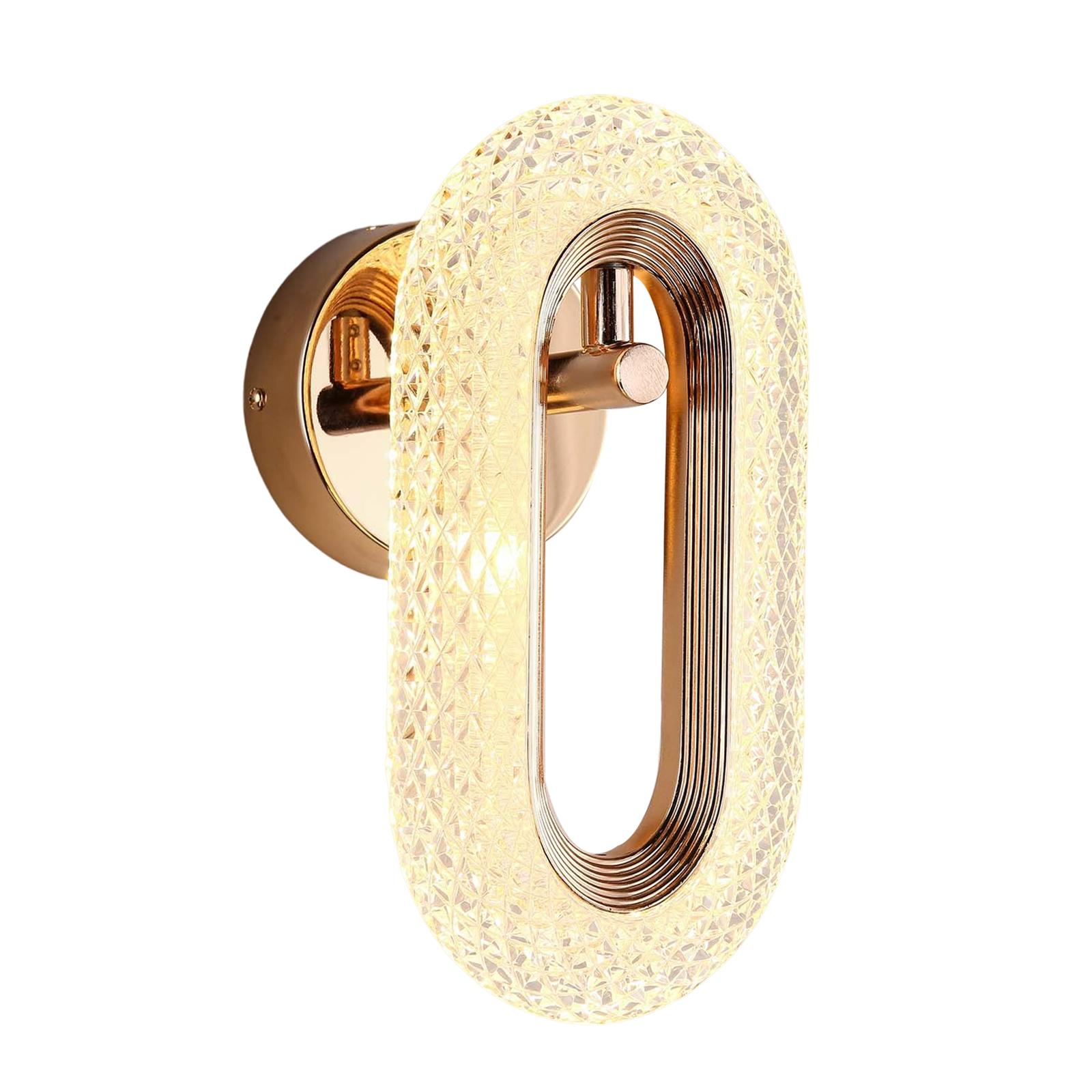 Ioensy - Lámpara De Pared De Lujo Lámparas De Noche De Montaje En Pared Lámpara De Pared De Dormitorio Decoración Estilo A