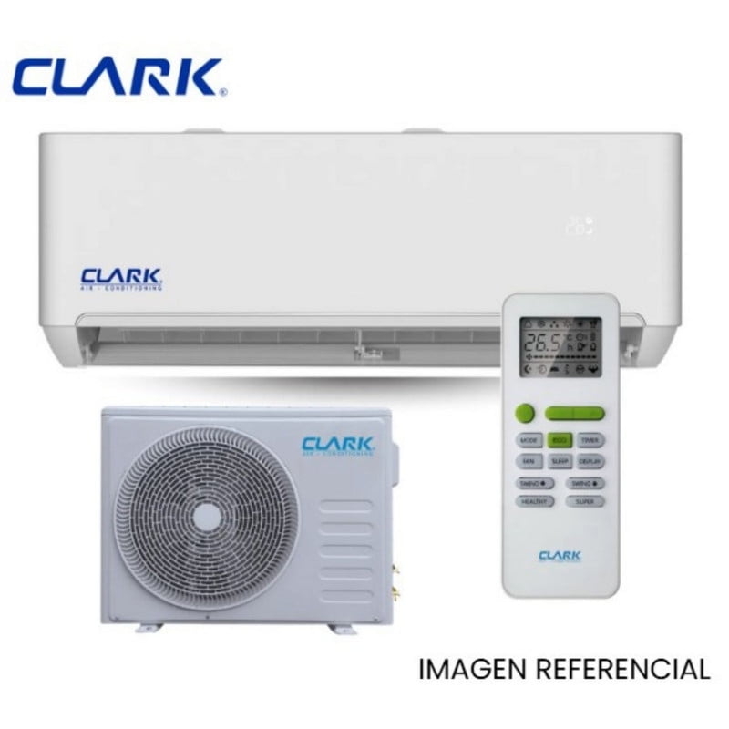 Aire Acondicionado Clark Tipo Split Muro De 12000 Btu On Off
