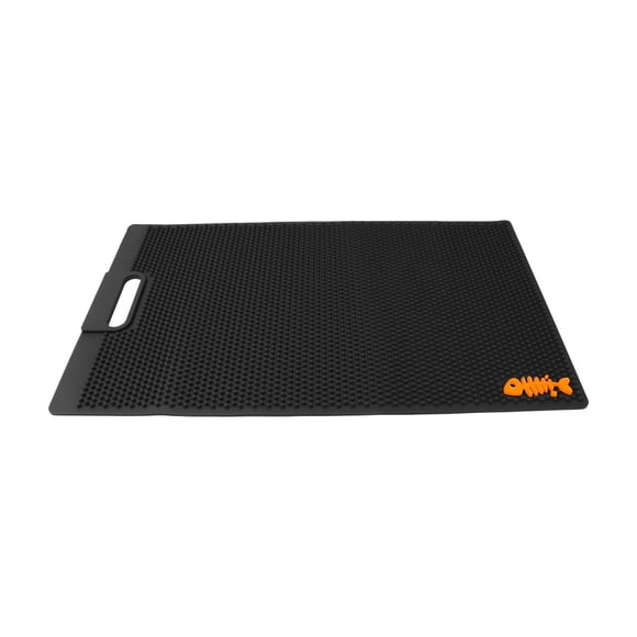 Tapete Antideslizante para Filetear Pescado AFEISOL 36x61 cm Negro Enrollable