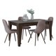 thumbnail image 4 of Mesa De Comedor 4 Puestos Fm-006O Café Oscuro, 4 of 7