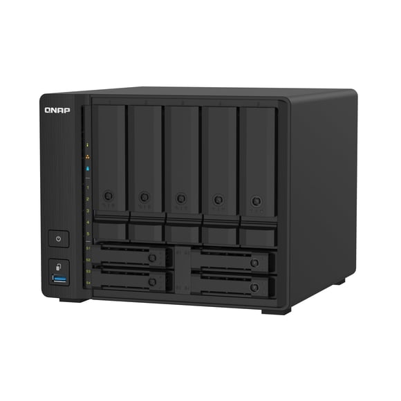 NAS QNAP TS-932PX-4G de 5+4 bahías con puertos 10GbE y 2.5GbE