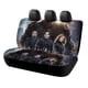 thumbnail image 1 of Los Cuatro Fantásticos-theme Car Rear Seat Covers Back Elastic Flexible Car Seat Covers Decorative Fits Most Cars 120x59x76cm, 1 of 6