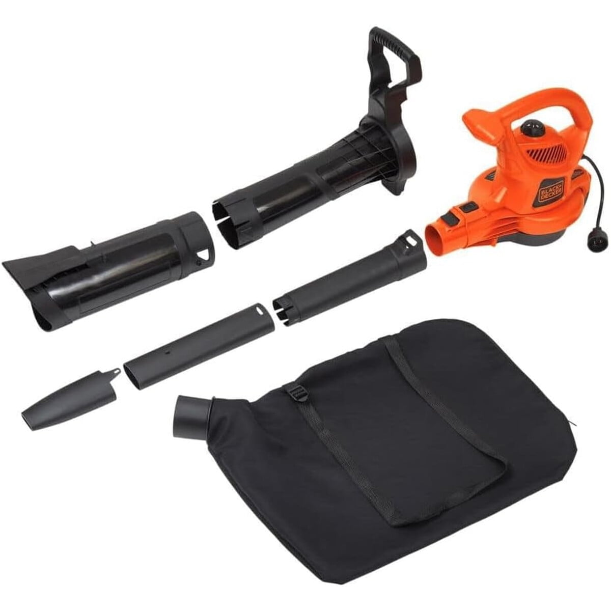 Sopladora Aspiradora Trituradora Blackdecker Bv3600 12a 230mph