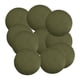 thumbnail image 2 of 10x Botones Cubiertos De Tela DIY Para Chaquetas Accesorios De Ropa Ropa Verde, 2 of 5