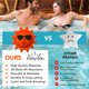 thumbnail image 5 of Absorbedor de suciedad para jacuzzi BubbyShine, esponja flotante para spa, 5 of 6