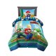 thumbnail image 1 of Juego de sábanas Franco Super Soft con edredón y sábana Mario Twin, 1 of 5