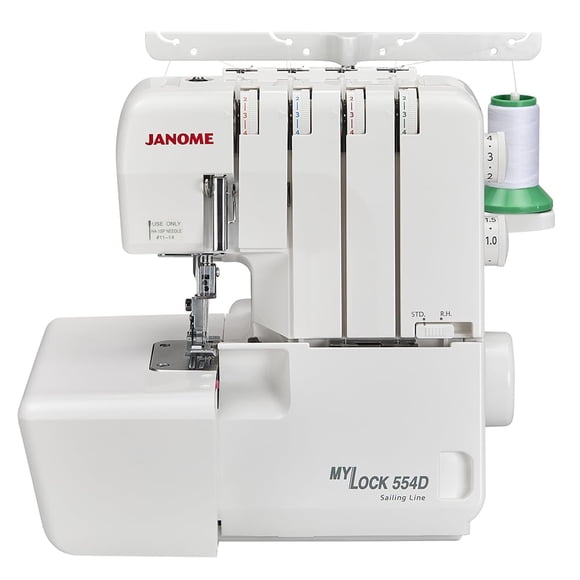 Sobrehiladora Janome MyLock 554D 2/3/4 hilos 6,5 kg