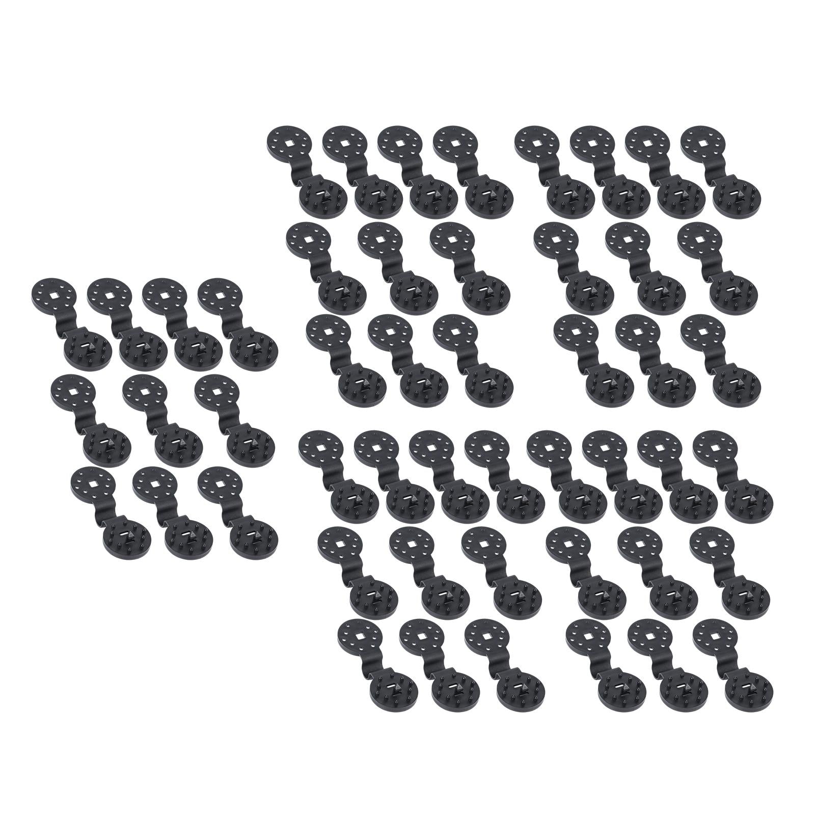 Ioensy - Clips De Red De Sombra Clips De Tela De Sombra Para Red De Sombra De Sol Red De Coche 50 Piezas
