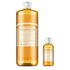 Jabón Líquido Dr. Bronner'S Pure-Castile Citrus 946 Ml + 59 Ml