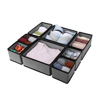 Topmarket - Organziador 8 Cajas Ropa Interior Accesorios