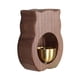 thumbnail image 2 of Campana de madera para comerciantes, gato de la suerte, regalo creativo, adornos para ventanas, puertas, timbres. Marrón oscuro, 2 of 5