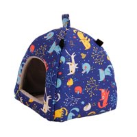 Ioensy - Hamaca Colgante Para Loros, Cama, Cabaña, Hamaca Para Pájaros, Para Cacatúas, Hámster, Cacatúas Stylec L 17X17X18Cm