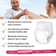 thumbnail image 3 of Ropa interior para incontinencia McKesson Super Pull-On XL, 14 unidades, 3 of 9