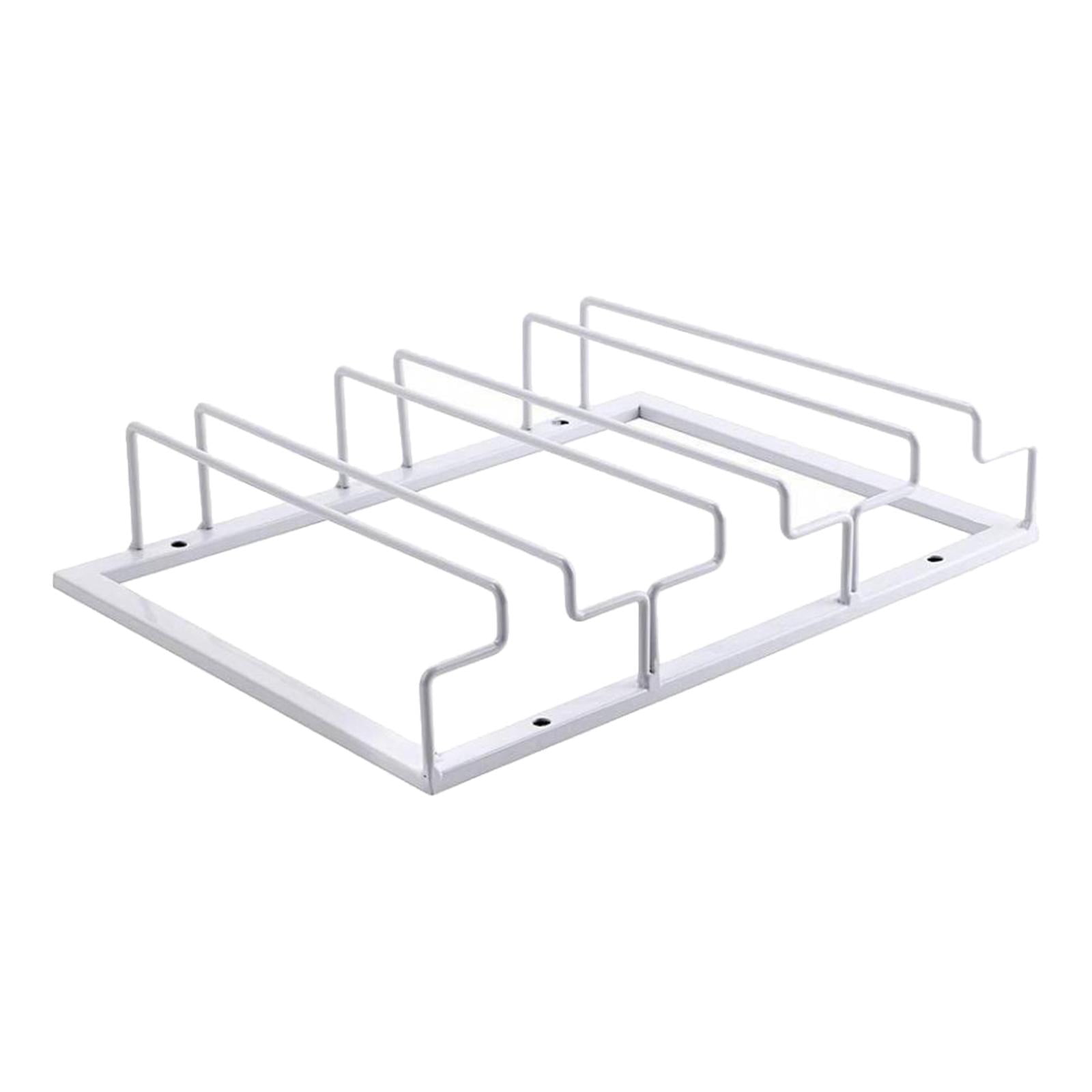 Bothyi - Organizador De Copas De Vino De Metal 3 Filas Stemware Rack Para Bar Hutch Counter