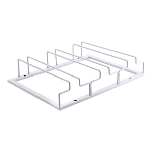 Bothyi - Organizador De Copas De Vino De Metal 3 Filas Stemware Rack Para Bar Hutch Counter
