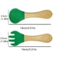 thumbnail image 2 of Soft And Safe Silicone Baby Fork Spoon For Kid, 2 of 5